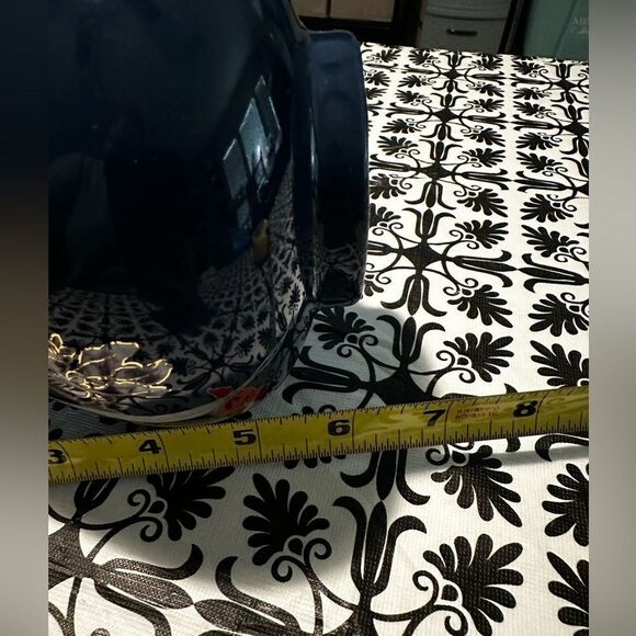 Vintage Fine China - Porcelain vase and Asian floral made in Japan - Picture 6 of 6